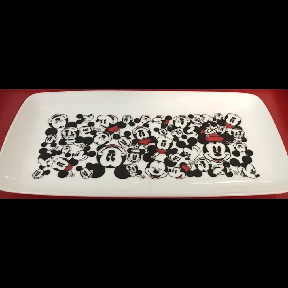 Disney Mickey & Minnie Mouse Rectangular Platter